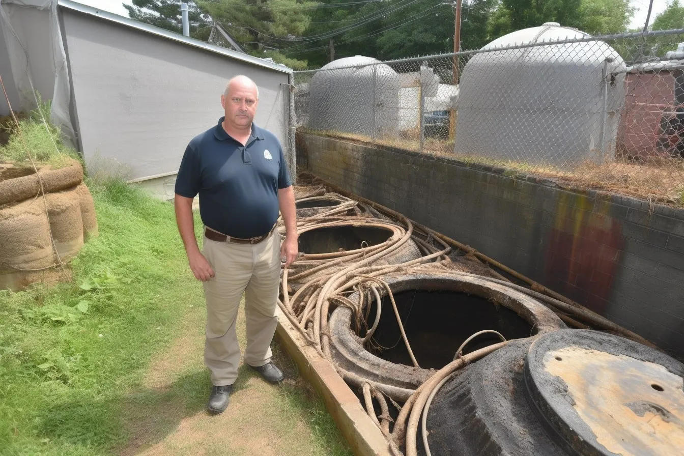 illegal septic tanks